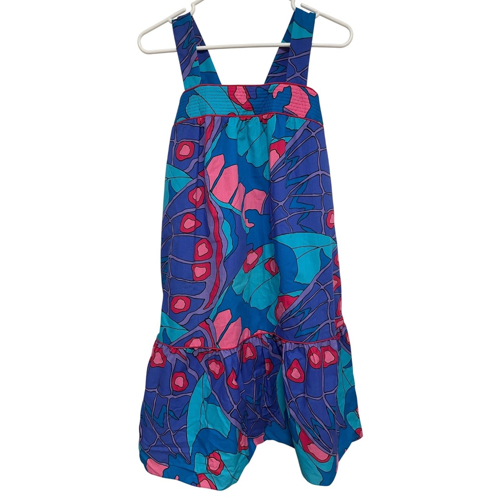 Vintage Sun Dreams Dress Y2k Butterfly Print Sundress Size XS EUC‎ Beach